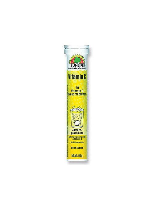 Sunlife C-vitamin pezsgőtabletták 20db