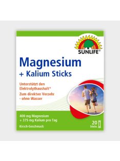 Sunlife Magnézium + Kálium Sticks 20db