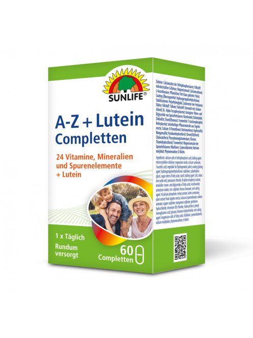 SUNLIFE® A-Z + Lutein tabletta 60 db
