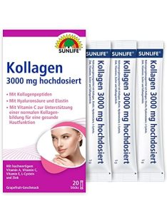 SUNLIFE® Kollagén italpor 3000 mg 