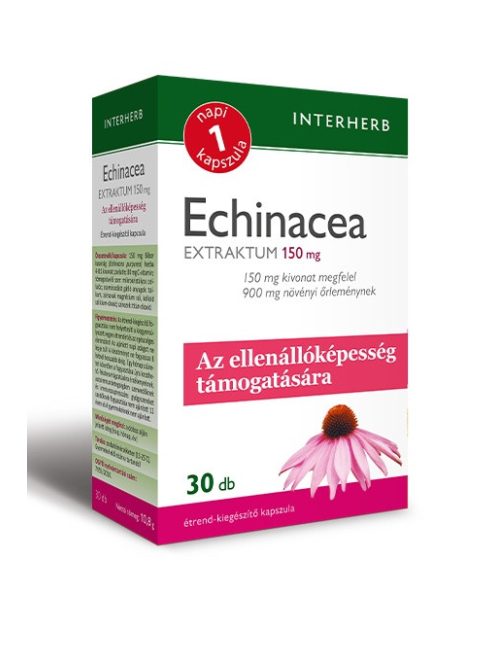 INTERHERB NAPI1 Echinacea Extraktum kapszula 150 mg 30db