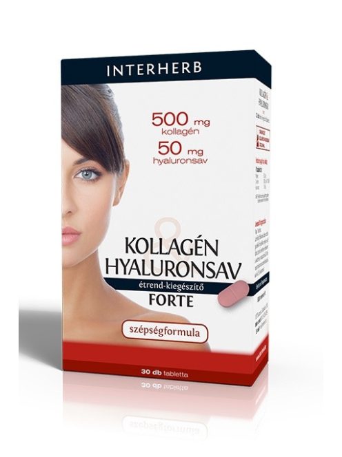 INTERHERB Kollagén&Hyaluronsav FORTE szépségformula 30db