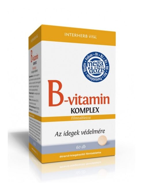 INTERHERB B-vitamin KOMPLEX tabletta 60db