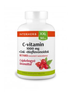   INTERHERB XXL 90 db C-vitamin Retard 1000 mg + Cink + Bioflavonoidok