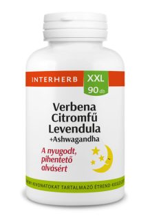   INTERHERB XXL 90 db Verbena & Citromfű & Levendula & Ashwagandha tabletta